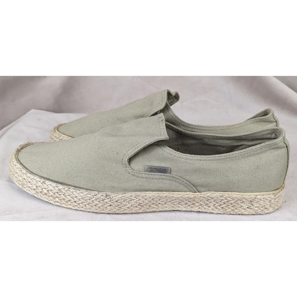 3768 10.5 270/95 Slip‎ On Hemp Wrapped Espadrilles Beige Hawaiian Boat Beach Bum